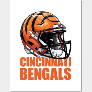 Bengals Helmet Posters and Art